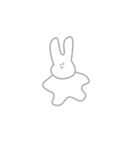 ランダムうさぎ（個別スタンプ：18）