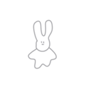 ランダムうさぎ（個別スタンプ：20）