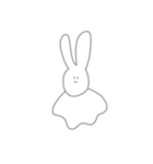 ランダムうさぎ（個別スタンプ：24）