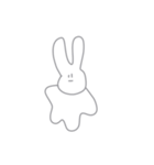 ランダムうさぎ（個別スタンプ：25）