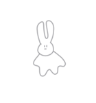 ランダムうさぎ（個別スタンプ：28）