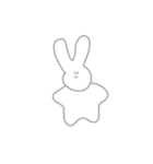 ランダムうさぎ（個別スタンプ：32）