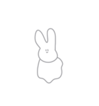 ランダムうさぎ（個別スタンプ：40）