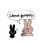 本質うさぎ（個別スタンプ：39）