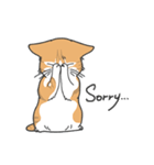 猫の狂詩曲-野良猫（個別スタンプ：16）