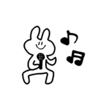 自由なうさぎさんのスタンプ2（個別スタンプ：37）