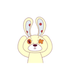 レトロかわいいうさねこ（個別スタンプ：11）