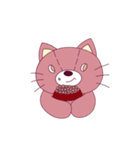 レトロかわいいうさねこ（個別スタンプ：36）