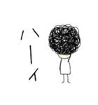 アフロくんスタンプ（コビトーズ）（個別スタンプ：4）