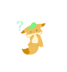 ゆるふわ きつねズ（個別スタンプ：20）
