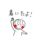 あかまるちゃんの日常（個別スタンプ：24）