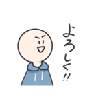 ○沢さんの初スタンプ（個別スタンプ：23）