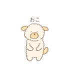 もこもこトイプーの日常スタンプ（個別スタンプ：15）