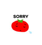 English TOMATO（個別スタンプ：5）