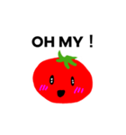 English TOMATO（個別スタンプ：7）