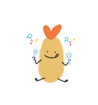 コムギ＆エビフライ（個別スタンプ：9）