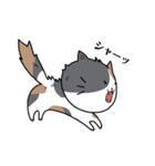 顔のでかい猫とたまに顔のでかい犬（個別スタンプ：8）