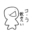 はくくんのおえかき(食いしん坊)（個別スタンプ：14）