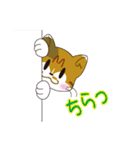 神社猫 ちゃこ（個別スタンプ：18）