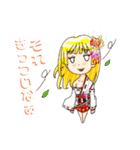 頑張る巫女お姉さん18（個別スタンプ：4）