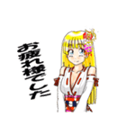 頑張る巫女お姉さん18（個別スタンプ：6）