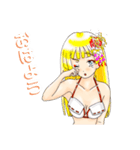 頑張る巫女お姉さん18（個別スタンプ：16）