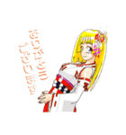 頑張る巫女お姉さん18（個別スタンプ：17）