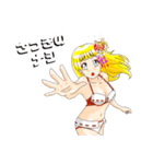 頑張る巫女お姉さん18（個別スタンプ：22）