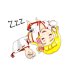 頑張る巫女お姉さん18（個別スタンプ：24）