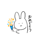 シュールな虚無うさぎ（個別スタンプ：10）