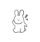 シュールな虚無うさぎ（個別スタンプ：13）