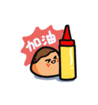 ふぁんしーなたこ焼きスタンプ（個別スタンプ：35）