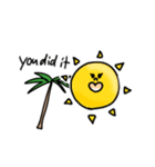 talkative coconut ft. the sun（個別スタンプ：4）