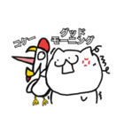 森ザウルスの飼い猫にゃん吉（個別スタンプ：9）