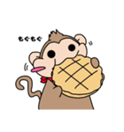 おさるのるーくん（個別スタンプ：26）