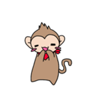 おさるのるーくん（個別スタンプ：27）