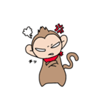 おさるのるーくん（個別スタンプ：34）