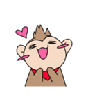 おさるのるーくん（個別スタンプ：37）