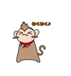 おさるのるーくん（個別スタンプ：38）