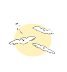 ゆるもち文鳥スタンプ（個別スタンプ：4）