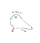 ゆるもち文鳥スタンプ（個別スタンプ：10）