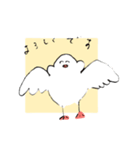 ゆるもち文鳥スタンプ（個別スタンプ：29）