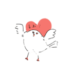 ゆるもち文鳥スタンプ（個別スタンプ：31）