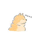 感情表現ゆたかな柴犬（個別スタンプ：4）