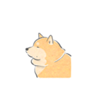 感情表現ゆたかな柴犬（個別スタンプ：9）