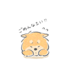 感情表現ゆたかな柴犬（個別スタンプ：27）