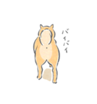 感情表現ゆたかな柴犬（個別スタンプ：38）