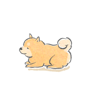 感情表現ゆたかな柴犬（個別スタンプ：40）