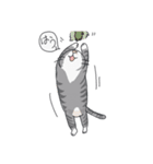 トラネコのうーサマ（個別スタンプ：6）