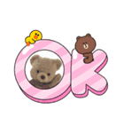 ぷんとクマさんの愉快な仲間達。（個別スタンプ：3）